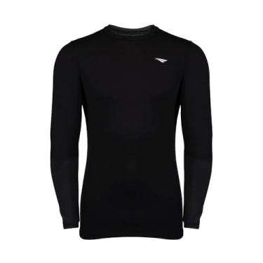 Imagem de Camisa Térmica Manga Longa Penalty Masculina Matis X Preto Pt T 3040759-m