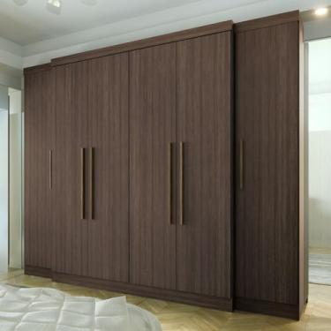 Imagem de Guarda-roupa Casal 6 Portas 6 Gavetas Imperial - Batrol Móveis