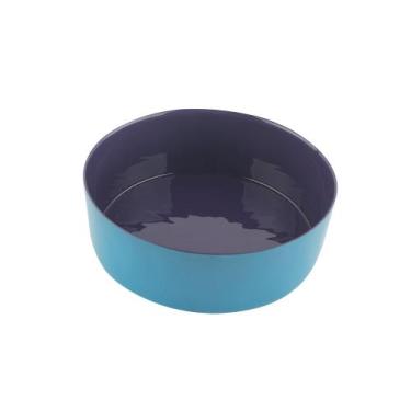 Imagem de Centro de mesa Milky vidro roxo azul 300ml 12x4,5cm -L Hermitage - L'H