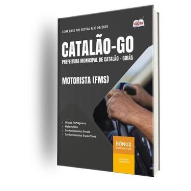 Imagem de Apostila SMS Catalão-GO 2026 - Motorista FMS - Apostilas Opção