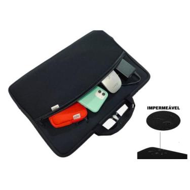Imagem de Capa Maleta Pasta Mala Case Notebook 14.1'' Bag Bolsa Preto - NEO CAPA
