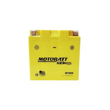 Imagem de Bateria Gel Moto Cg Titan Biz Bros Fan Xre 300 Mtz6s 6ah - Motobatt