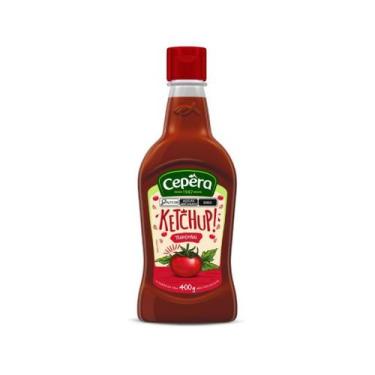 Imagem de Ketchup Tradicional Cepêra Squeeze 400g Sem Glúten