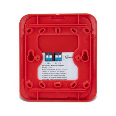Imagem de Sinalizador Audiovisual Endereçável Segurimax