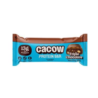 Imagem de Barrinha Proteica Triple Chocolate Cacow  40g