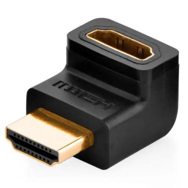 Imagem de Adaptador ugreen hdmi para hdmi f 90 graus acima hd112 - 20110