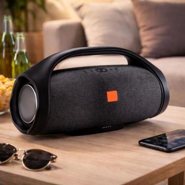Imagem de Caixa de Som Bluetooth Wireless Portátil Som Alto Para Festa - Rick Im