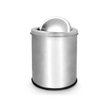 Imagem de Lixeira Basculante Multiuso Inox 12 litros - POWER MAID