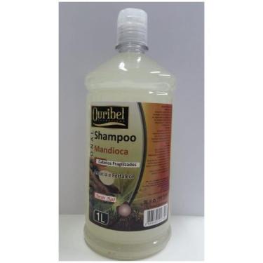 Imagem de Shampoo Ouribel 1 Litro de Mandioca - Cuidado e Hidratação