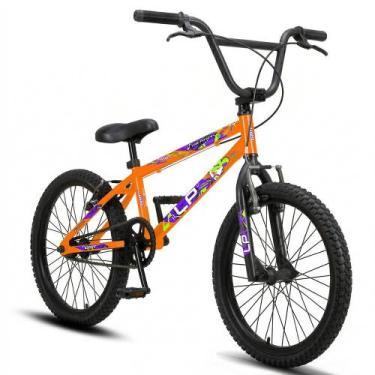 Imagem de Bicicleta Infantil Aro 20 Bmx CowBike Luan Pereira - Gott Bike, Laranj