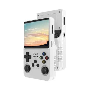 Imagem de Console De Videogame Portátil Retro R36S De 64GB Com Tela IPS De 3,5 P