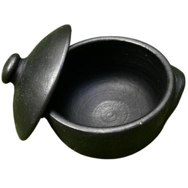 Imagem de Panela de Barro 1 Litro Capixaba Artesanal Moqueca Peixe Frutos do Mar
