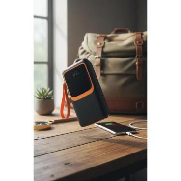 Imagem de Power Bank 30000mAh Carga Rápida 22.5W Type-C Preto - Congratulations 