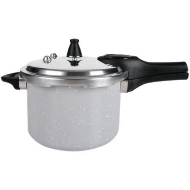 Imagem de Panela de  Pressão Gris com Indução 4,2L Brinox, 4,2L, Cinza