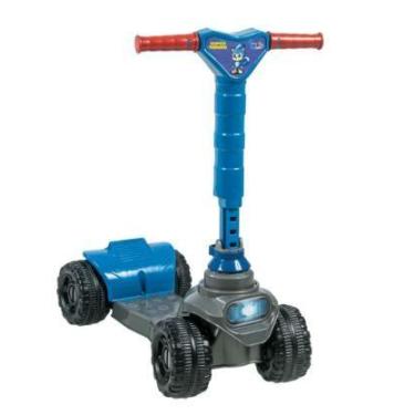 Imagem de Patinete Infantil 4 Rodas Super Sônico  Estável e Seguro para Crianças