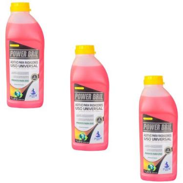 Imagem de Aditivo Radiador Rosa 3 Litros Concentrado - Power Bril