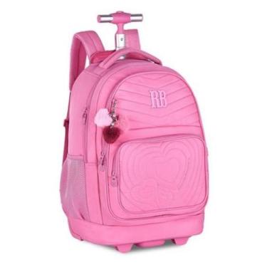 Imagem de Mochila Rodinhas Reforçada Rebecca Bonbon Metalassê Oficial Clio RB246