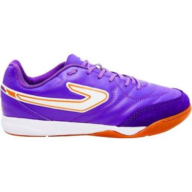 Imagem de Tênis Futsal Topper Maestro Club V Prisma Masculino, Roxo, 37