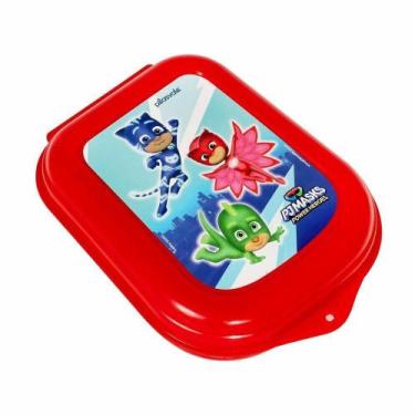 Imagem de Sanduicheira Decorada Infantil Decorado Pj Masks - Plasvale