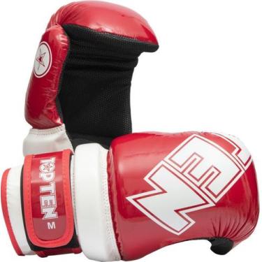 Imagem de Luva semi aberta para Kickboxing Point Fight e Taekwondo GLOSSY BLOCK 