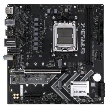 Imagem de Placa Mãe Colorful Battle-AX B650M-E PRO V14, Chipset B650, AMD AM5, M