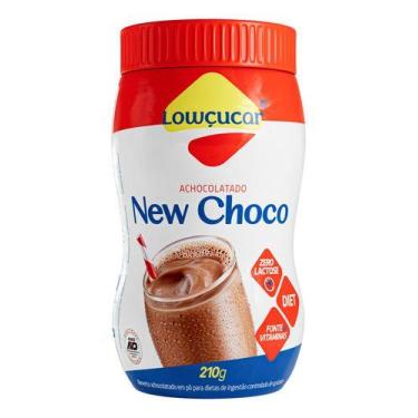 Imagem de Achocolatado New Choco Lowçucar 210g - Zero Açucar
