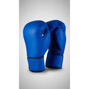 Imagem de Luva Muay Thai Kickboxing 10oz Azul - Congratulations Store