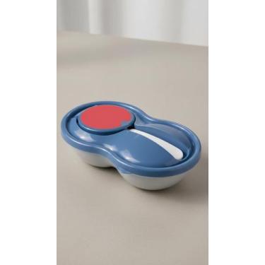 Imagem de Pote Papinha Bebê Com Colher E Tampa 320ml - Congratulations Store