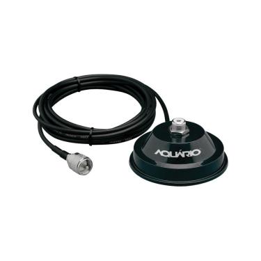 Imagem de Aquário M-700k Suporte Base Magnética para Antena 4 Metros com Cabo Coaxial 50 Ohms RG-058