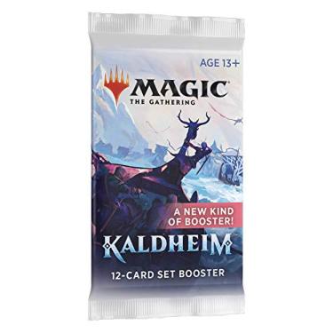 Imagem de Magic The Gathering: Kaldheim| 12 cards | 1 Art Card | 1 Token or Special Card Magic History | Set Booster Unitário - Inglês