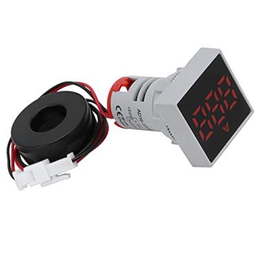 Imagem de Indicador de corrente, Medidor de corrente digital Baixo consumo de energia para uso externo para exibição clara(vermelho)