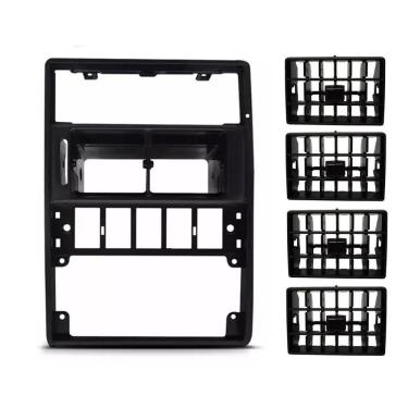 Imagem de Kit Moldura Central Painel + Difusor Ar Gol G2 Bola 97 98 99