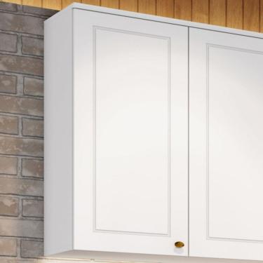 Imagem de Armário Aéreo 1 Porta 40cm Emily Henn Branco HP