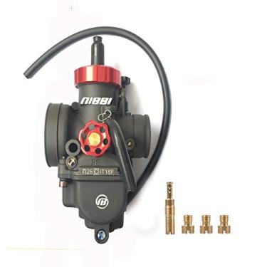 Imagem de Carburador de motocicleta NIBBI de desempenho de corrida de 26 mm GY6 125CC PE26 mm com jatos de carburador para YAMAHA KAWASAKI SUZUKI Apollo Dirt Bike Mini Bike SSR TTR KYMCO SYM TAOTAO GY6 Moped