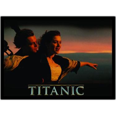 Imagem de Quadro Decorativo Titanic Cinema Filmes Com Moldura - Vital Quadros  D