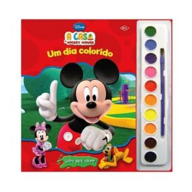 Imagem de Livro A Casa Do Mickey Mouse- Ler E Colorir Com Aquarela