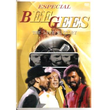 Imagem de Dvd Especial Bee Gees - The Live History