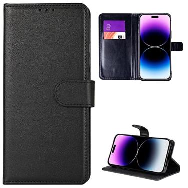Imagem de Capa Capinha Carteira Para iPhone 14 Pro Max Case Porta Cartões Em Couro Flip Wallet 360 Anti Impacto (iPhone 14 Pro Max)