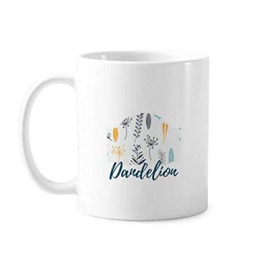 Imagem de Caneca de cerâmica de cerâmica para café e porcelana de cerâmica para pintura de plantas