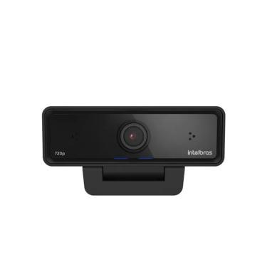 Imagem de Webcam CAM-720P HD 720p USB com Microfones Integrados Bivolt Preto - Intelbras