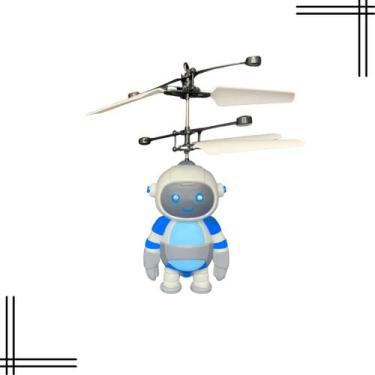 Mini Drone Brinquedo Infantil Robô Voa Com Infravermelho