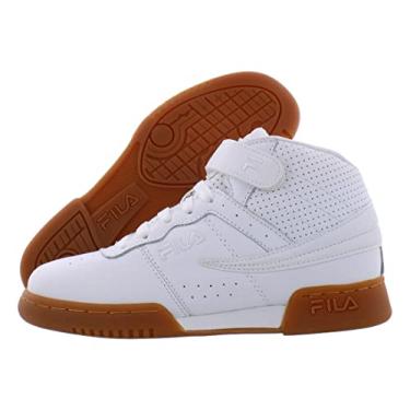 Imagem de Fila Tênis infantil unissex F-13 Big Kids, Branco/Goma de Mascar, 6.5 Big Kid