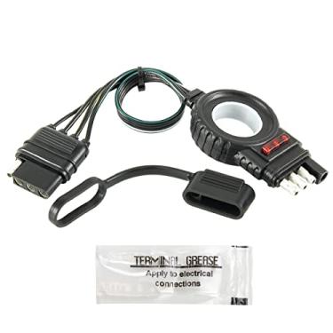 Imagem de Hopkins 48148 Endurance Easy Pull 12 4 Conector de reboque de extensão plana