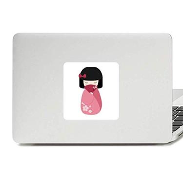 Imagem de Adesivo de vinil Paster Laptop Pink Kimono Fan Sakura Japan