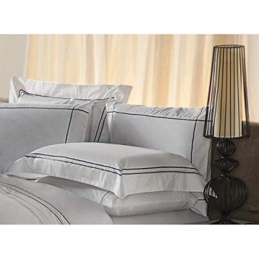 Imagem de FRONHA PREMIUM HARMONIOUS BLUE PERCAL 230 FIOS 50X90