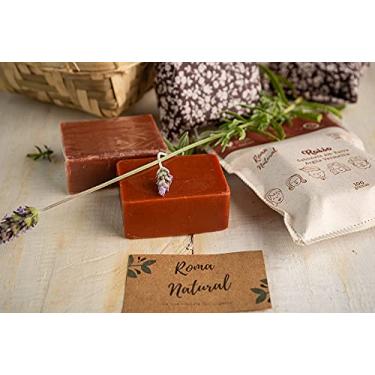 Imagem de Kit Natural Vegano Roma Natural: 03 Sabonetes Argila Vermelho
