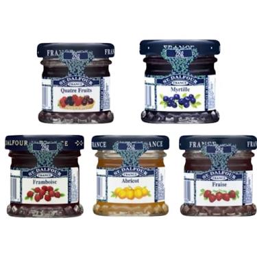 Imagem de Kit Degusta??o 5 Mini Geleias Francesa St Dalfour 28g Cada