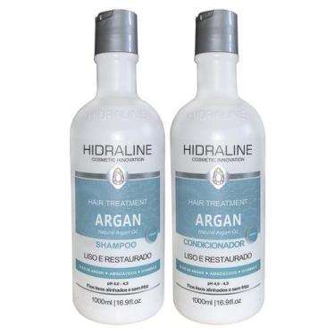 Imagem de Hidraline - Hair Treatment Argan Shampoo + Cond. 1L