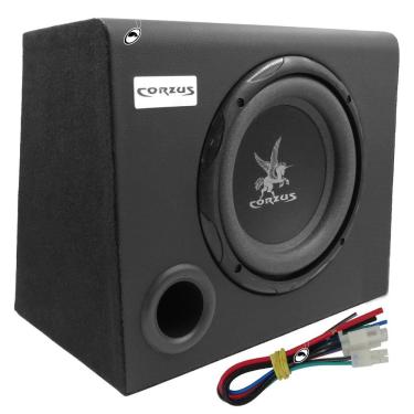 Imagem de Caixa Amplificada Automotiva Universal CXS 200 Sub 8`` Polegadas 200W RMS