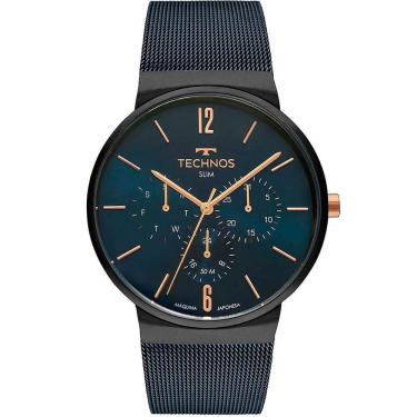Imagem de Relógio TECHNOS azul feminino 6P29AKPS/4A